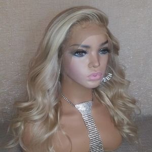 Pretty Sand Blonde Ombre Lace Front Wig